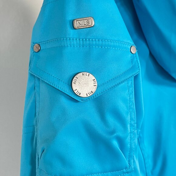 Nils Ski Jacket Dual Zip Vented Coat Size 4 - Picture 10 of 16